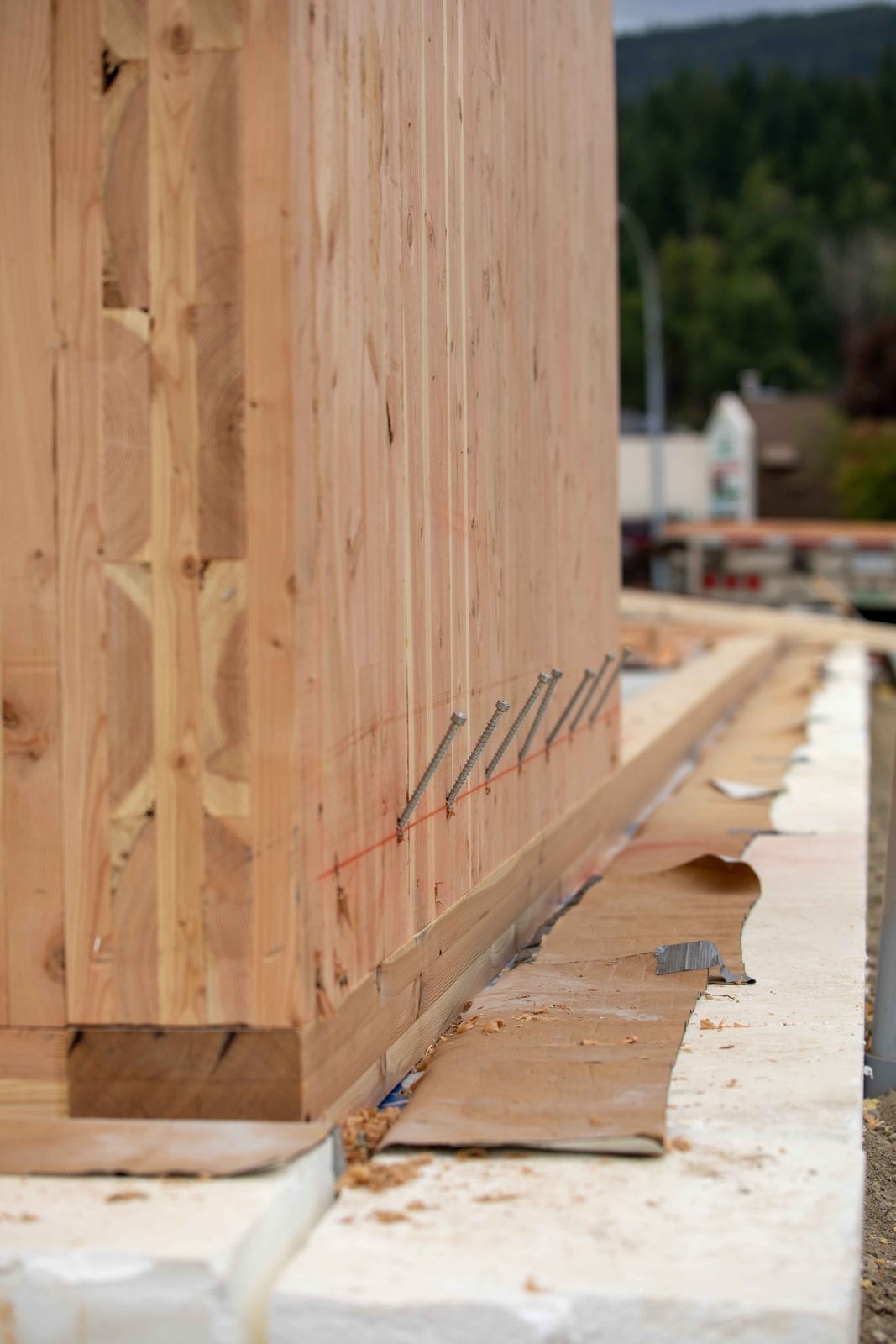 The Confluence under construction, mass timber frame — photo 6
